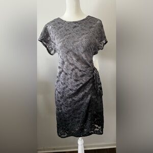 Signature by Robbie Bee Black Dress with Sparkles